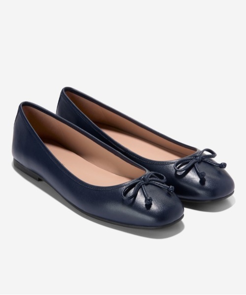 COLE HAAN（コールハーン）の「ヤラ ソフト バレエ womens（バレエシューズ・レディース・ネイビー・6/6.5/7/7.5/5.5/5/8/8.5）」の2枚目の写真