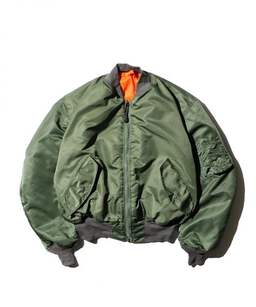 DEADSTOCK】90s Greenbrier Industries MA-1 Flight Jacket 
