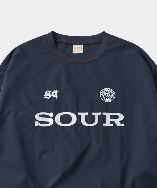 WHO'S WHO gallery(フーズフーギャラリー)の「Soucreamナイロンサッカープルオーバー(ナイロンジャケット・メンズ・ネイビー/ライトグレー・FREE)」の7枚目の写真