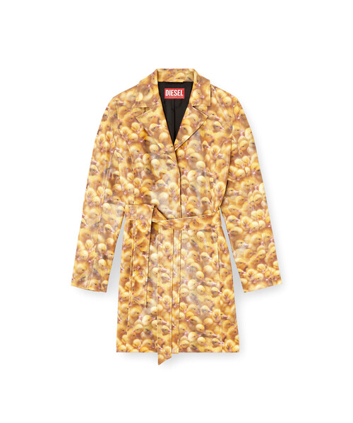 DIESEL（ディーゼル）の「ウィメンズ コート G-OJI（チェスターコート・レディース・イエロー系その他・38/40）」の5枚目の写真