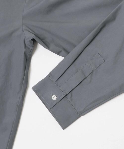 ITEMS URBANRESEARCH(アイテムズ アーバンリサーチ)の「コットン100ブロードレギュラーカラーシャツ(シャツ/ブラウス・メンズ・アイボリー/グレー系その他/ブルー・MEDIUM/LARGE)」の6枚目の写真