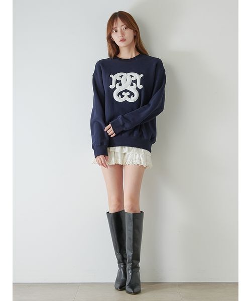 WEB限定/ボアコレクション】ボアロゴスウェット（スウェット）｜SNIDEL