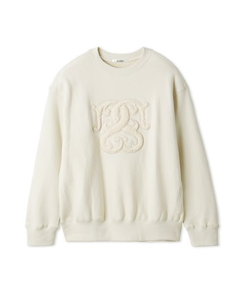 snidel Web限定 ボアロゴスウェット アイボリー セール】【WEB限定/ボアコレクション】ボアロゴスウェット（スウェット