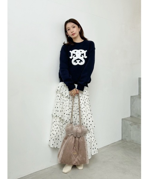 WEB限定/ボアコレクション】ボアロゴスウェット（スウェット）｜SNIDEL