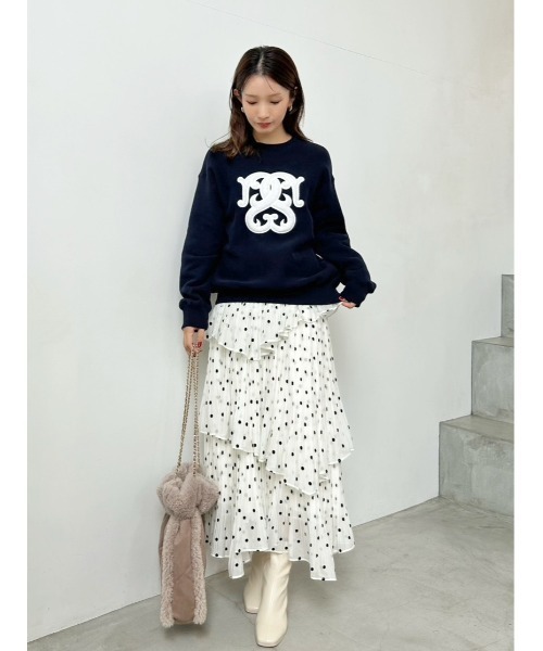 WEB限定/ボアコレクション】ボアロゴスウェット（スウェット）｜SNIDEL