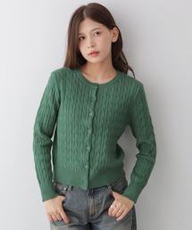 ケーブル ニット」に該当するカーディガン/ボレロファッション通販