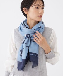 ☆新品☆EVEX byKRIZIA エベックス 大判ストール ウォッシャブル】アニマルビッグストール(マフラー・ストール