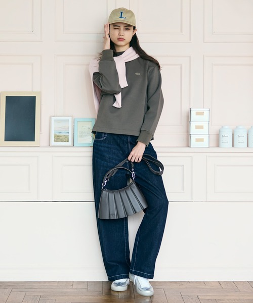 LACOSTE(ラコステ)の「レディース BASESHOT PRO 225 1 SFA(スニーカー・レディース・シルバー・22.5cm/23.5cm/24.5cm/23.0cm/24.0cm)」の12枚目の写真