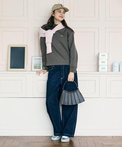 LACOSTE(ラコステ)の「レディース BASESHOT PRO 225 1 SFA(スニーカー・レディース・シルバー・22.5cm/23.5cm/24.5cm/23.0cm/24.0cm)」の14枚目の写真