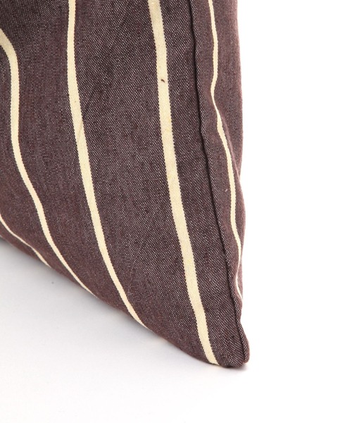 beej（ビージ）の「[A4サイズ収納可]【beej(ビージ)】Strip Bag（トートバッグ・レディース・ダークブラウン/ブルー/ベージュ・FREE）」の9枚目の写真