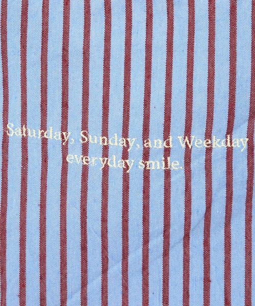 beej（ビージ）の「[A4サイズ収納可]【beej(ビージ)】Strip Bag（トートバッグ・レディース・ダークブラウン/ブルー/ベージュ・FREE）」の15枚目の写真