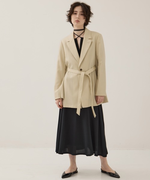 【Dessin de mode】studious別注 １シャロンコート ベージュ Dessin de mode】studious別注 1シャロンコート ベージュ