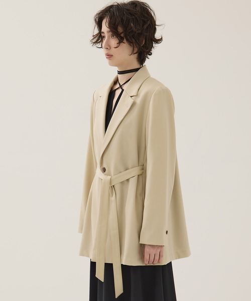 【Dessin de mode】studious別注 １シャロンコート ベージュ Dessin de mode】studious別注 1シャロンコート ベージュ