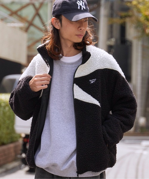 Reebok/リーボック CLASSIC VECTOR BOA JACKET ボアフリース