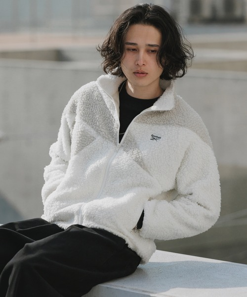 Reebok/リーボック CLASSIC VECTOR BOA JACKET ボアフリース