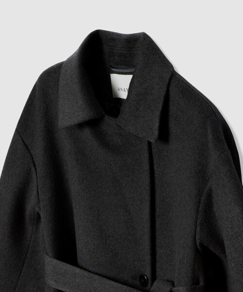 カシミヤステンカラーコート（トレンチコート）｜ANAYI（アナイ）の