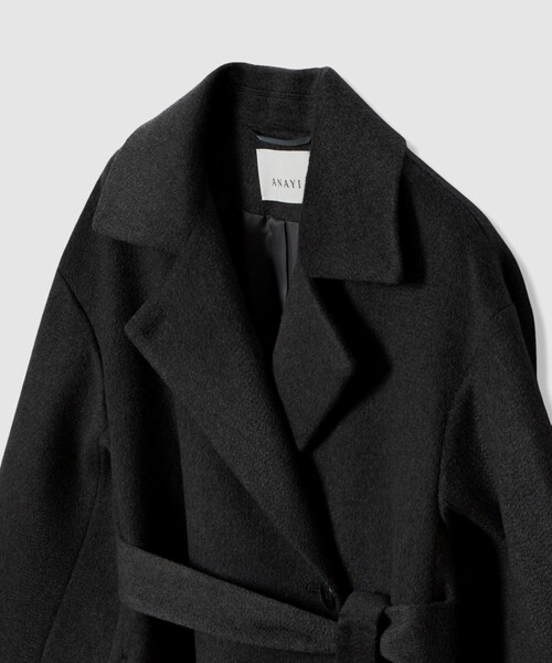 カシミヤステンカラーコート（トレンチコート）｜ANAYI（アナイ）の