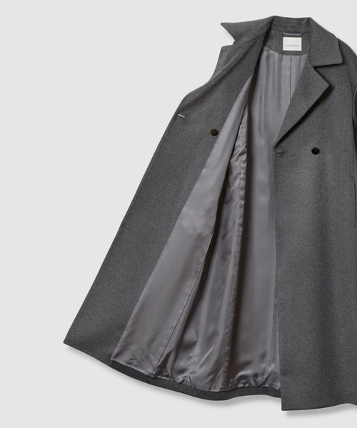 カシミヤステンカラーコート（トレンチコート）｜ANAYI（アナイ）の