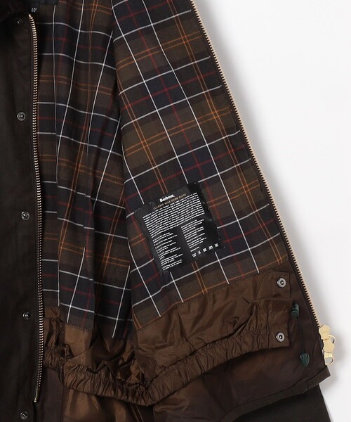 Barbour(バブアー)の「Barbour/バブアー 【EXCLUSIVE】OS TRANSPORT WAX JACKET(ブルゾン・メンズ・オリーブ/ワインレッド・38/42/40)」の7枚目の写真