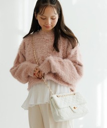 flower | ツイードチェーンバッグ(ショルダーバッグ)