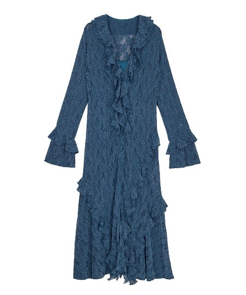 美品　アメリ　FRILL CACHECOEUR DRESS M 完売品 新品タグ付】Ameri FRILL CACHECOEUR DRESS