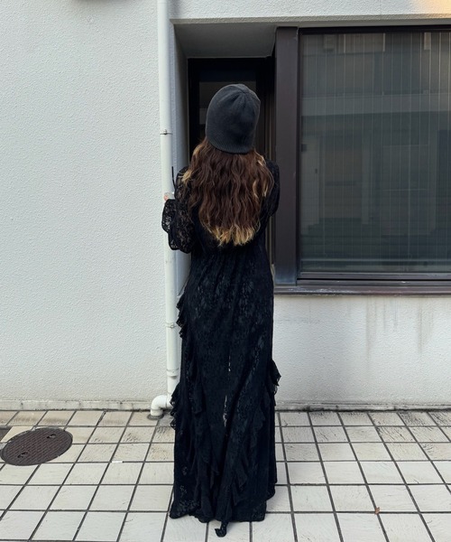 ワンピース AMERI scd513 Ameri（アメリ）の「UND 2WAY CUT LACE FRILL DRESS（ワンピース