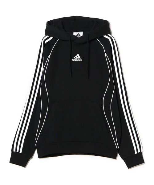 adidas(アディダス)の「adidas / Adicolor Teamgeist Cut Line Hoodie(パーカー・メンズ・ブラック・LARGE/MEDIUM/SMALL/X-LARGE)」の1枚目の写真