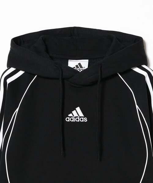 adidas(アディダス)の「adidas / Adicolor Teamgeist Cut Line Hoodie(パーカー・メンズ・ブラック・LARGE/MEDIUM/SMALL/X-LARGE)」の5枚目の写真