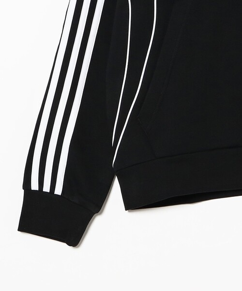 adidas(アディダス)の「adidas / Adicolor Teamgeist Cut Line Hoodie(パーカー・メンズ・ブラック・LARGE/MEDIUM/SMALL/X-LARGE)」の6枚目の写真