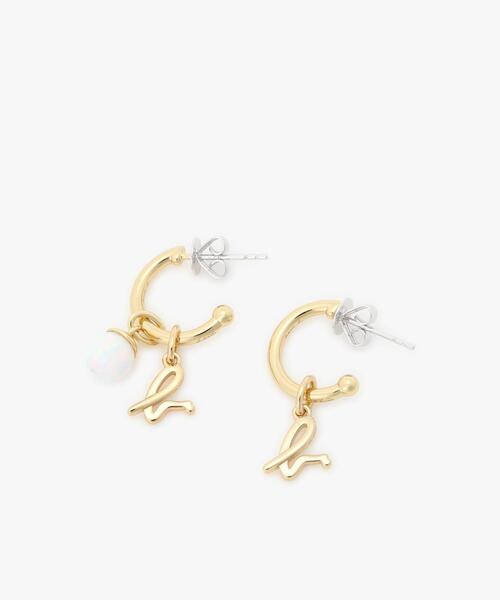 ストーンピアス ”Opal”