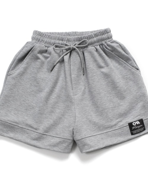 Belle Cie(ベルシー)の「快適ウエストゴム脚すっきりAラインスウェットショートパンツ(スウェットパンツ・レディース・グレー/ブラック・XL/L/M)」の4枚目の写真