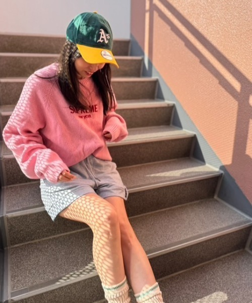 Belle Cie(ベルシー)の「快適ウエストゴム脚すっきりAラインスウェットショートパンツ(スウェットパンツ・レディース・グレー/ブラック・XL/L/M)」の15枚目の写真