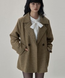 etoll.(エトル)のウールチェックテーラードジャケット(テーラードジャケット)