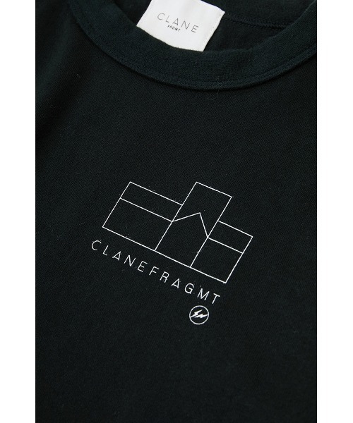 CLANE（クラネ）の「CLANE x FRGMT CROPPED TEE（Tシャツ/カットソー・レディース・ホワイト/ブラック・S/M）」の17枚目の写真