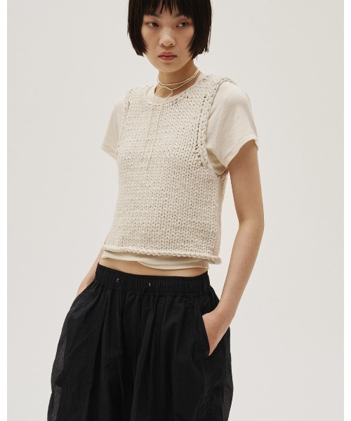 TODAYFUL(トゥデイフル)の「Compact Smooth T-shirts(Tシャツ/カットソー・レディース・キナリ/チョコ/ベビーピンク/グレー・FREE)」の7枚目の写真