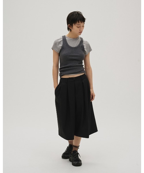 TODAYFUL(トゥデイフル)の「Compact Smooth T-shirts(Tシャツ/カットソー・レディース・キナリ/チョコ/ベビーピンク/グレー・FREE)」の9枚目の写真