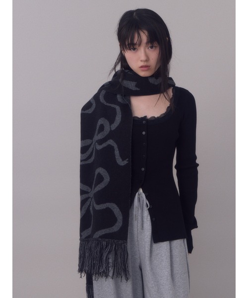 SLY（スライ）の「【再入荷】LACE DOCKING FRONT BUTTON TOPS レース