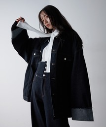 INGNI（イング）の「【INGNI　SOELA】袖折り返しデニムジャケット(セットアップ対応)／WEB限定（デニムジャケット）」