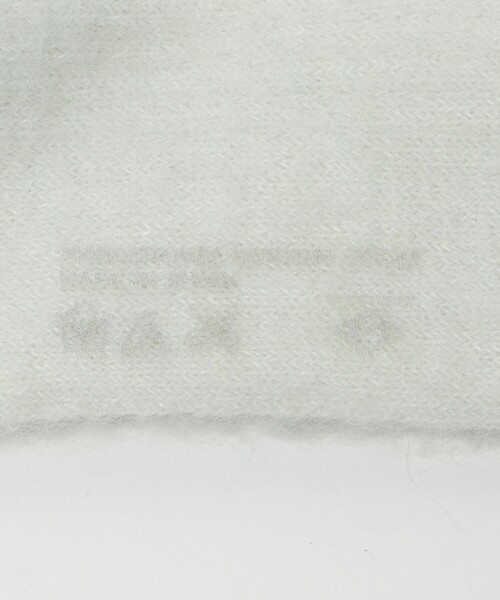 Steven Alan(スティーブンアラン)の「<MARCOMONDE × Steven Alan>MOHAIR MIX SOCKS/ソックス(ソックス/靴下・レディース・パープル/ダークブラウン/オフホワイト/グレー系・FREE)」の11枚目の写真