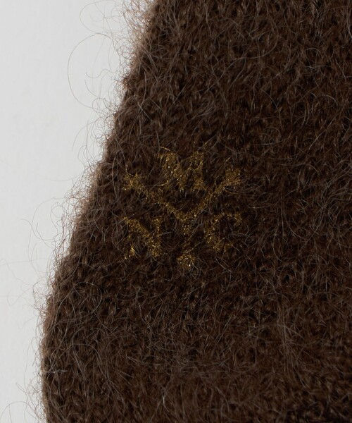 Steven Alan(スティーブンアラン)の「<MARCOMONDE × Steven Alan>MOHAIR MIX SOCKS/ソックス(ソックス/靴下・レディース・パープル/ダークブラウン/オフホワイト/グレー系・FREE)」の15枚目の写真