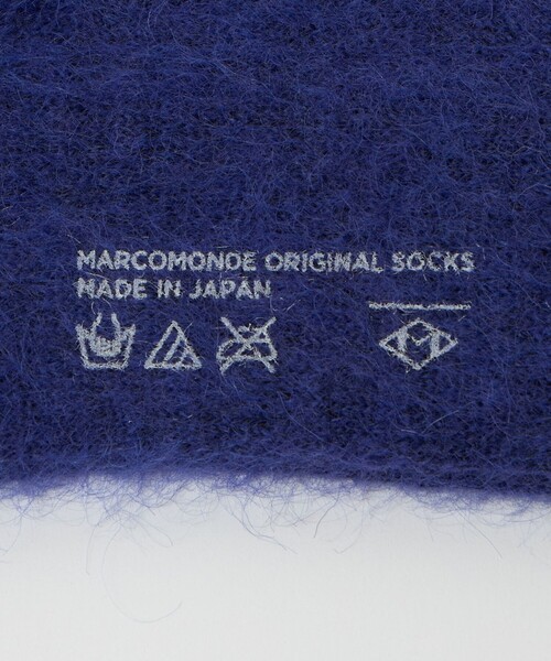 Steven Alan(スティーブンアラン)の「<MARCOMONDE × Steven Alan>MOHAIR MIX SOCKS/ソックス(ソックス/靴下・レディース・パープル/ダークブラウン/オフホワイト/グレー系・FREE)」の17枚目の写真