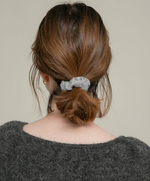 URBAN RESEARCH Sonny Label（アーバンリサーチサニーレーベル）の「チュールミニシュシュ（ヘアゴム・レディース・ブラック/グレー/ピンク・ONE）」の3枚目の写真
