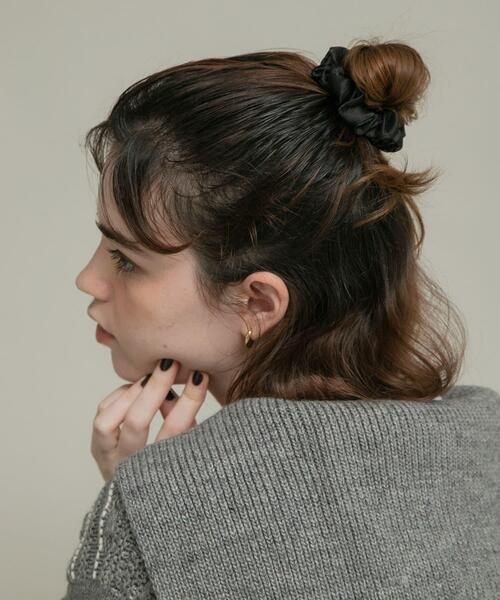 URBAN RESEARCH Sonny Label（アーバンリサーチサニーレーベル）の「チュールミニシュシュ（ヘアゴム・レディース・ブラック/グレー/ピンク・ONE）」の2枚目の写真