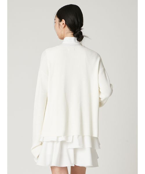 リボンタイコンビニットチュニック（ワンピース）｜FRAY I.D（フレイ