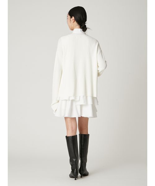 FRAY I.D（フレイアイディー）の「リボンタイコンビニットチュニック