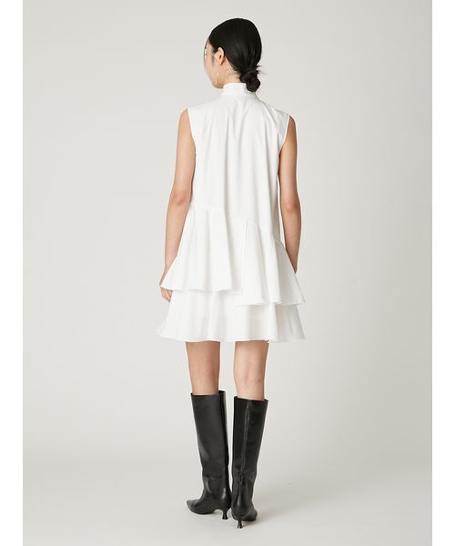 FRAY I.D（フレイアイディー）の「リボンタイコンビニットチュニック