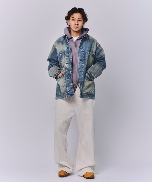JOINT WORKS(ジョイントワークス)の「J デニムカバーオール(デニムジャケット・メンズ・ブラック/ネイビー・MEDIUM/LARGE)」の16枚目の写真