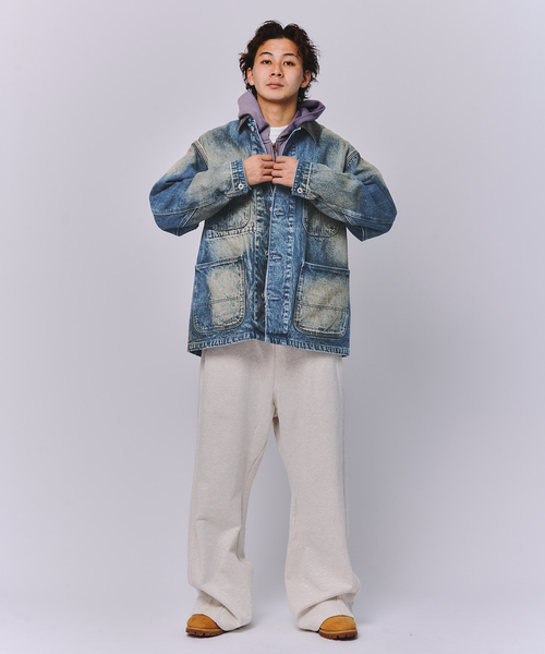 JOINT WORKS(ジョイントワークス)の「J デニムカバーオール(デニムジャケット・メンズ・ブラック/ネイビー・MEDIUM/LARGE)」の17枚目の写真