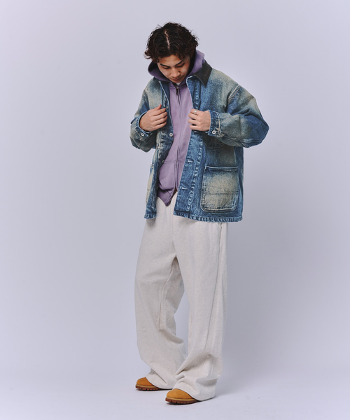JOINT WORKS(ジョイントワークス)の「J デニムカバーオール(デニムジャケット・メンズ・ブラック/ネイビー・MEDIUM/LARGE)」の18枚目の写真