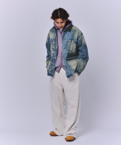 JOINT WORKS(ジョイントワークス)の「J デニムカバーオール(デニムジャケット・メンズ・ブラック/ネイビー・MEDIUM/LARGE)」の19枚目の写真